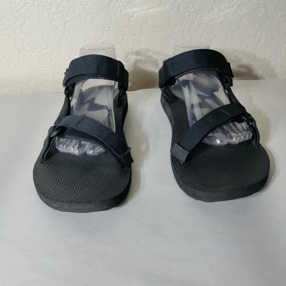 Teva Original Universal Black Strappy Sandals mens 11